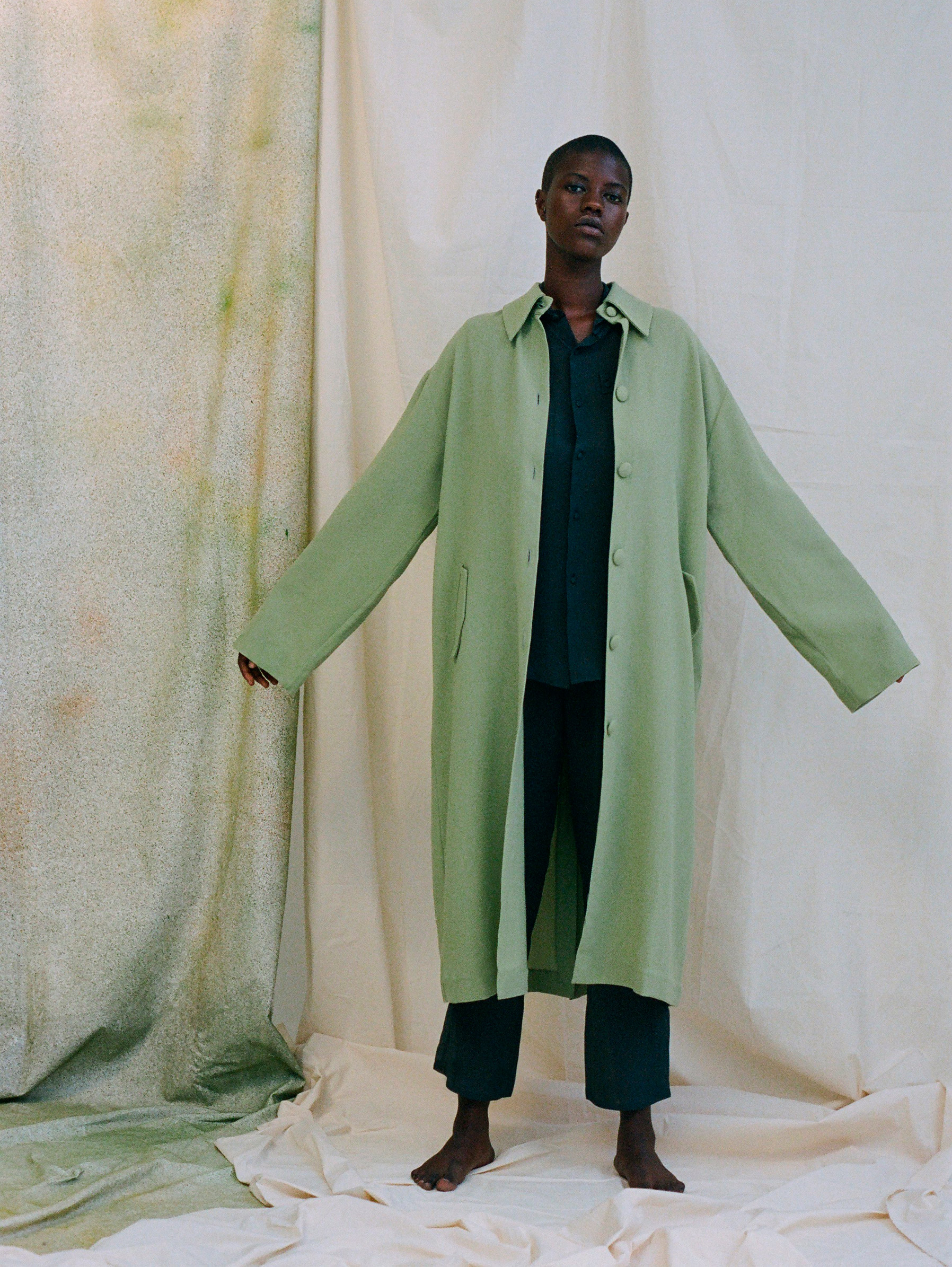 Factory Coat Green