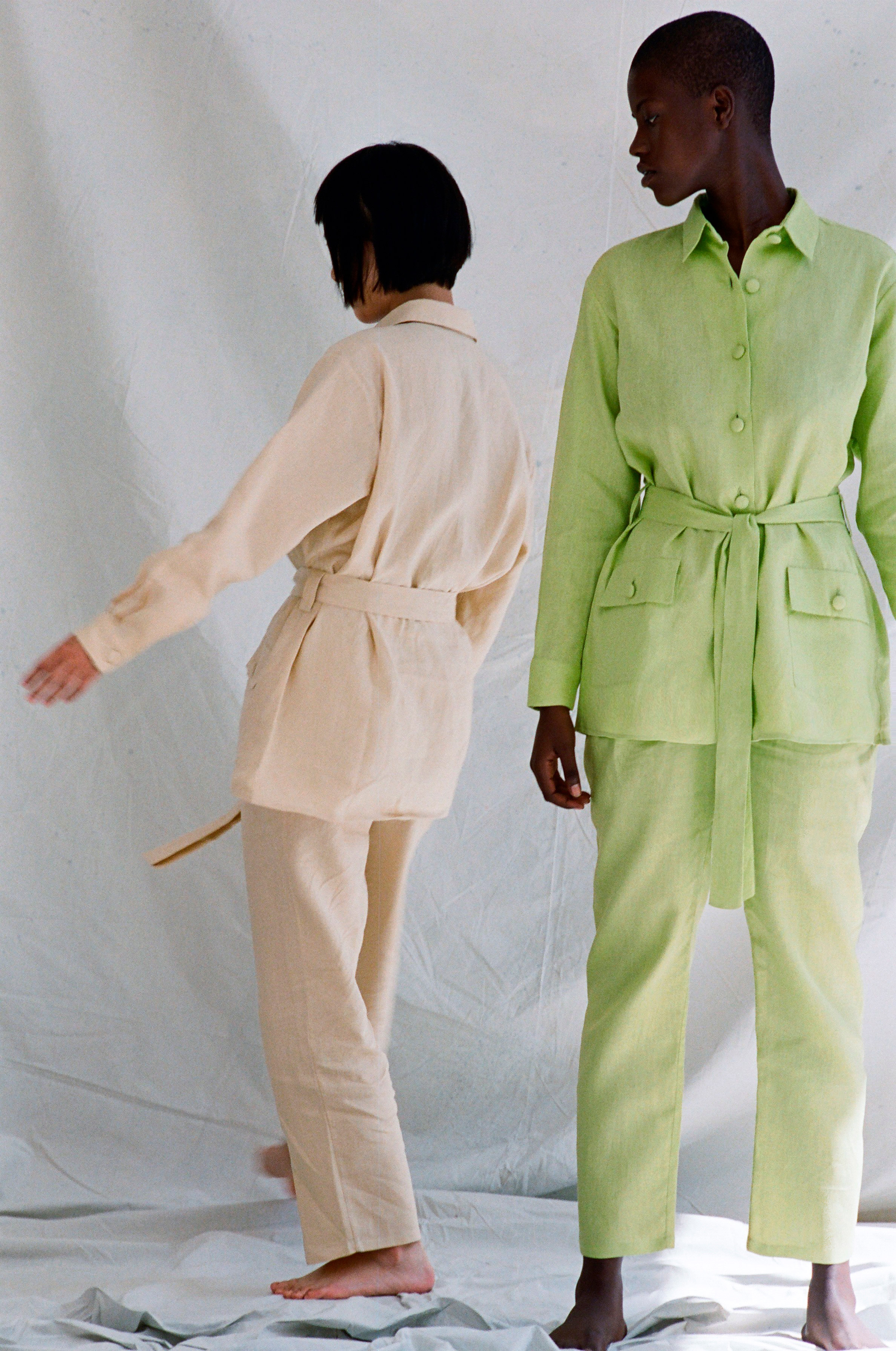 Maoist Trousers Lime